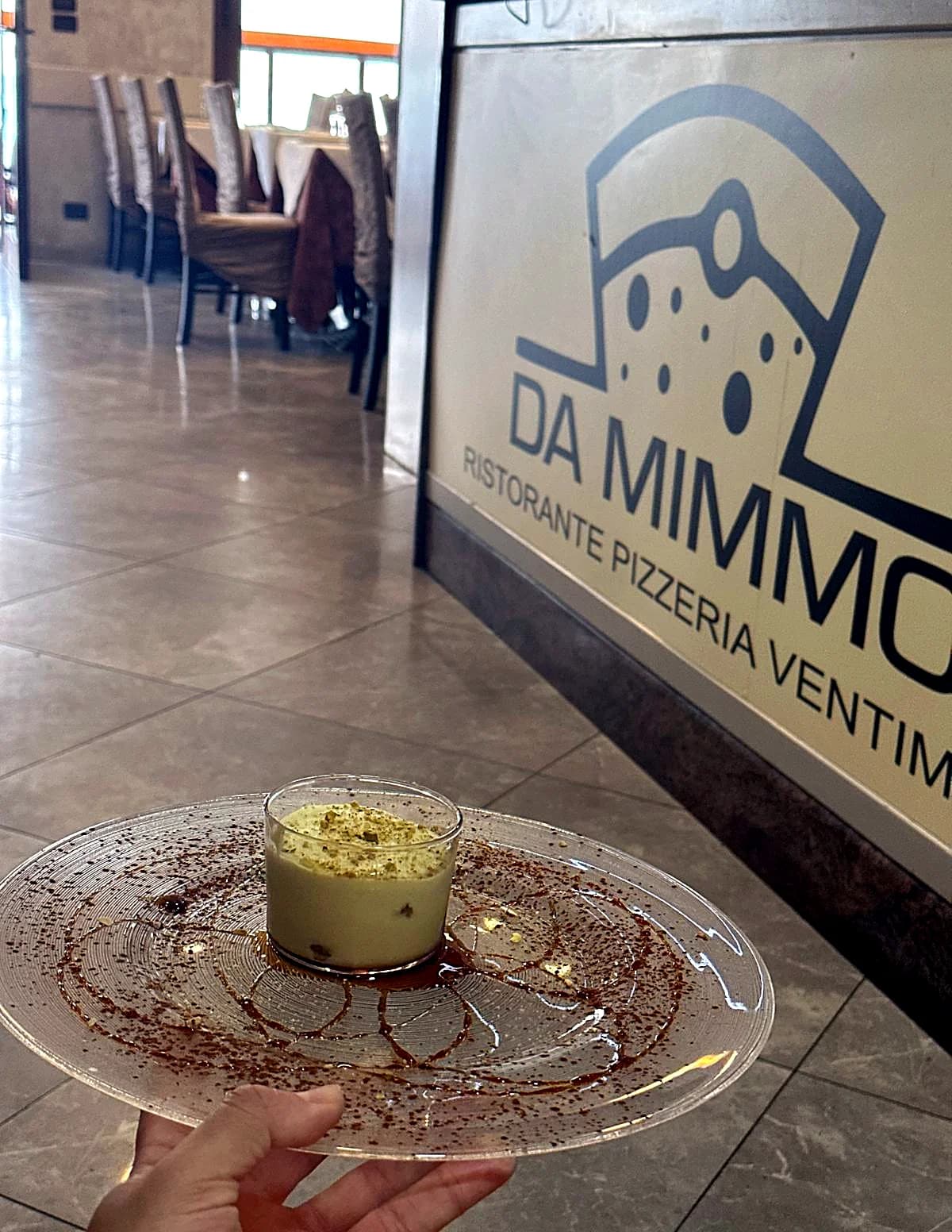 Tiramisù al pistacchio