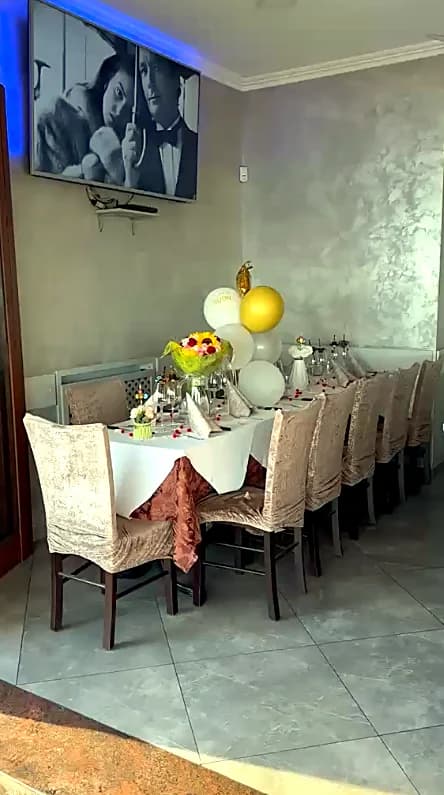 La sala del ristorante
